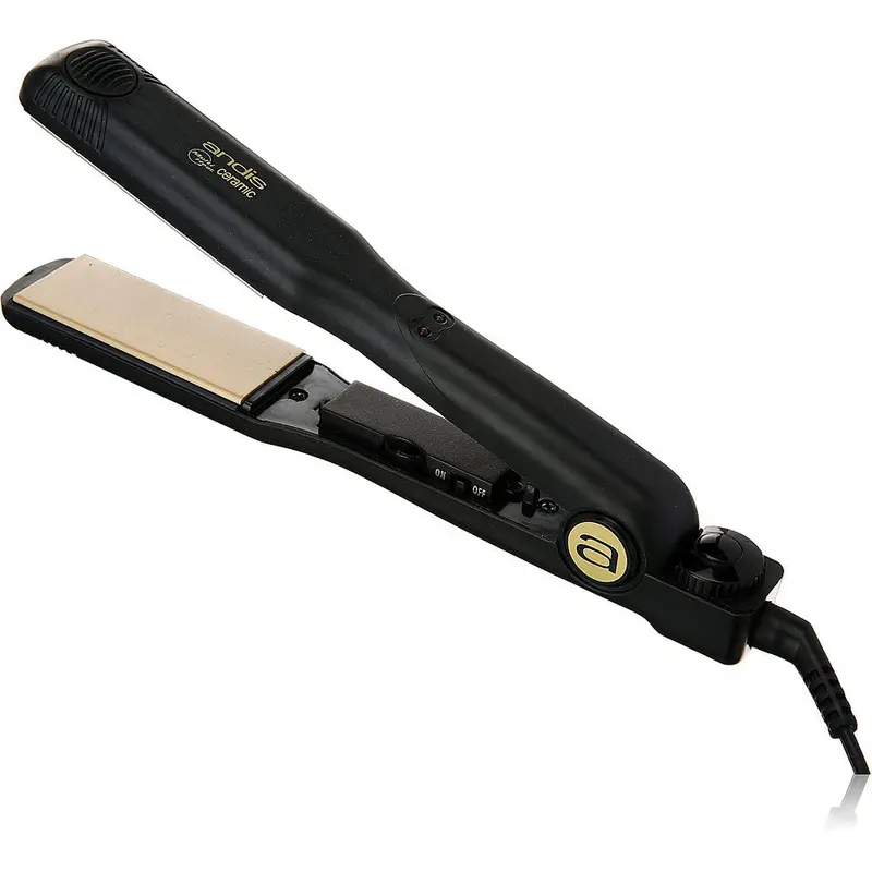 1-1/2" High Heat Ceramic Flat Iron, Black 1
