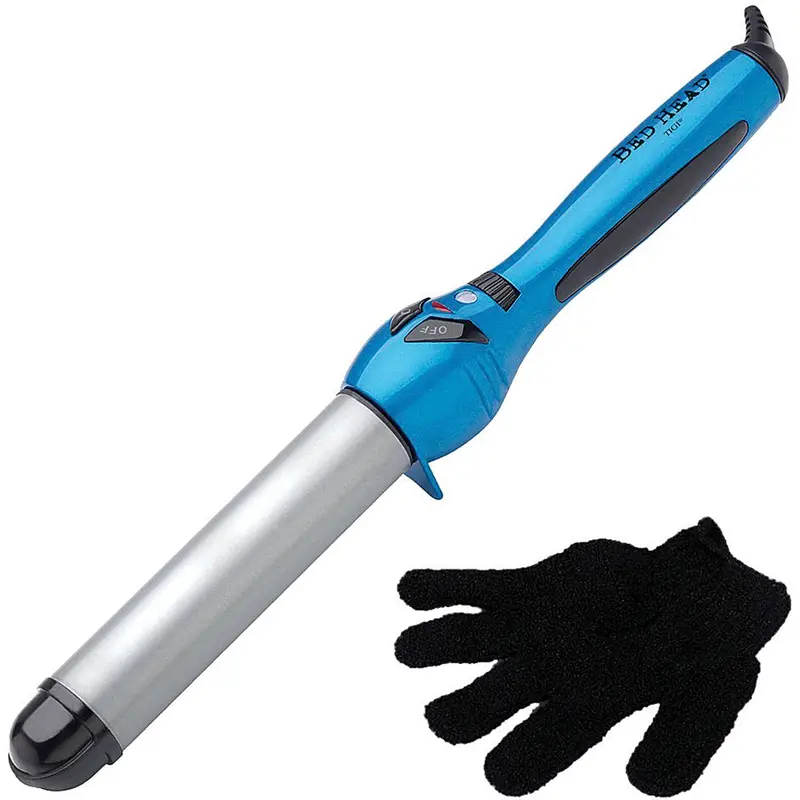 1-1/4 Inch High Roller Curling Wand Iron, Blue 1