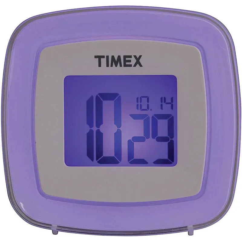 1.1" Lcd Display Color Changing Dual Alarm Clock 1