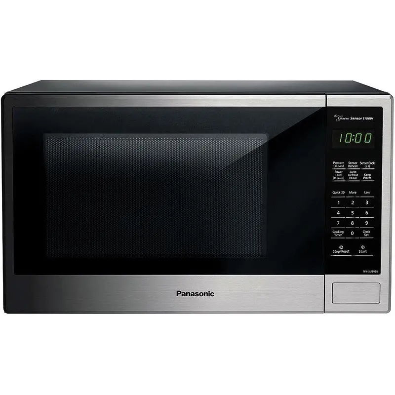 1.3 Cu. Ft., 1100W Built-In/Countertop Microwave Oven, Stainless Steel 1
