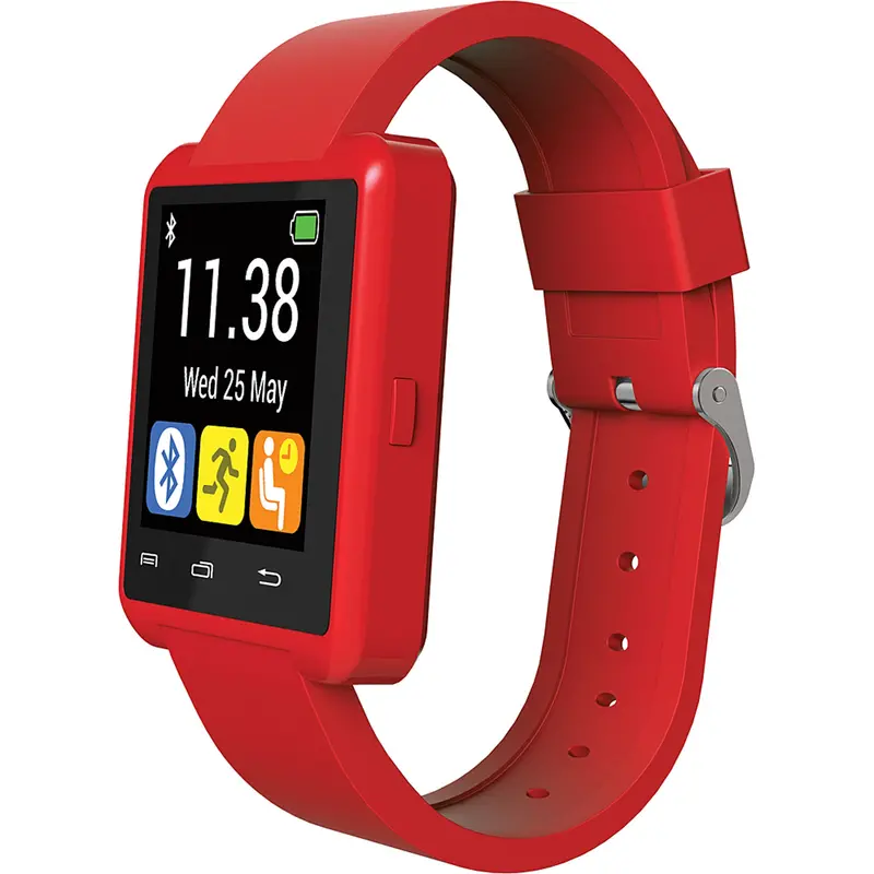 1.44” Smart Watch, Red 1