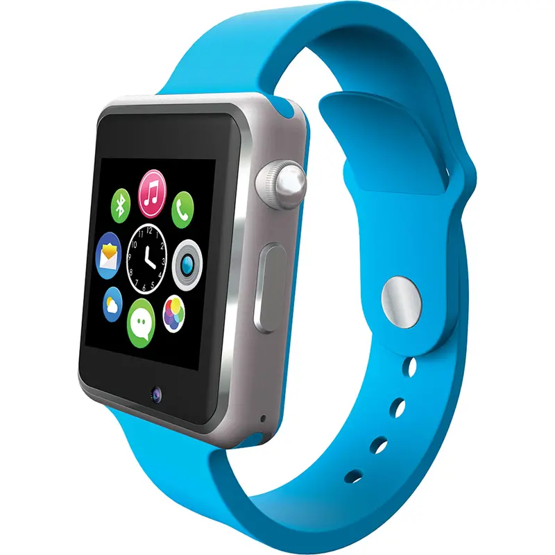 1.54” Smart Watch With Gsm Phone, Blue 1