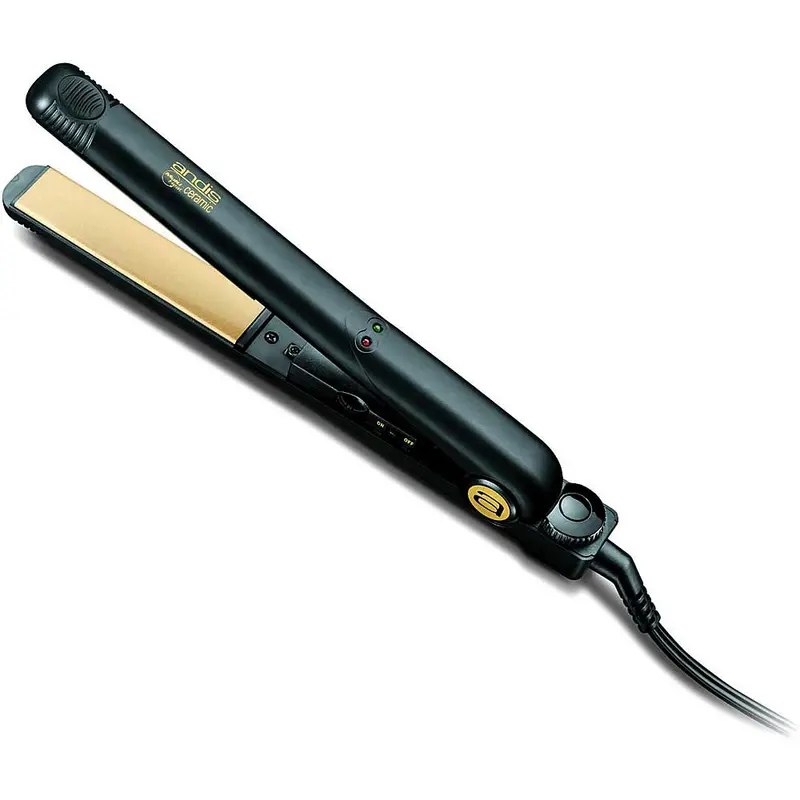 1-Inch Ceramic Clamp Flat Iron, Black 1