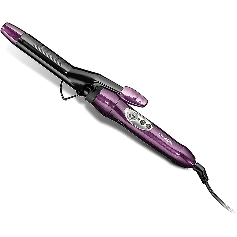 1-Inch Ceramic Curling Iron, Purple 1