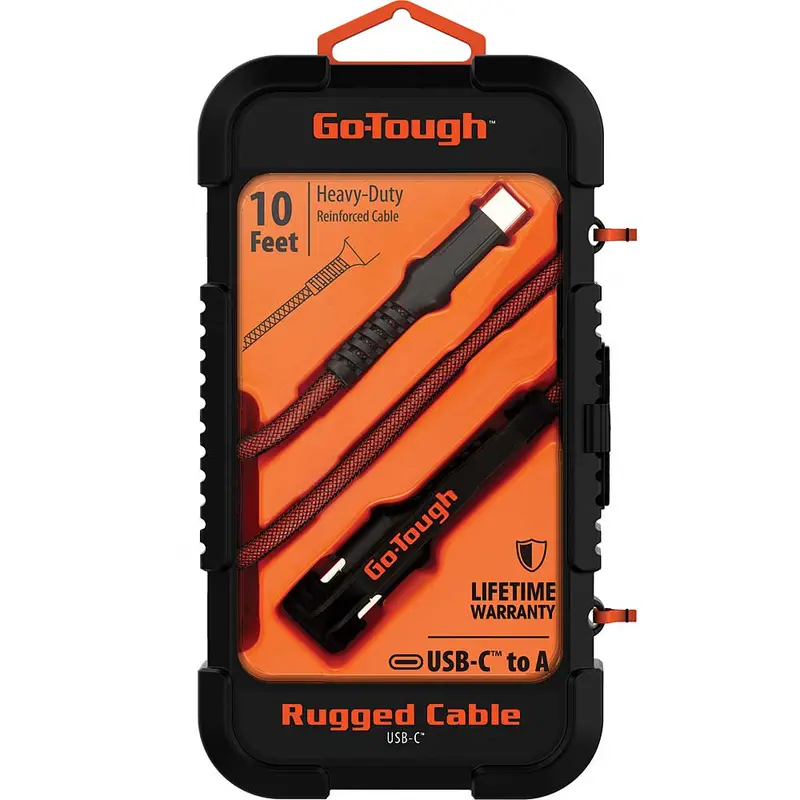 10 Ft Reinforced Usb-C Cable 1