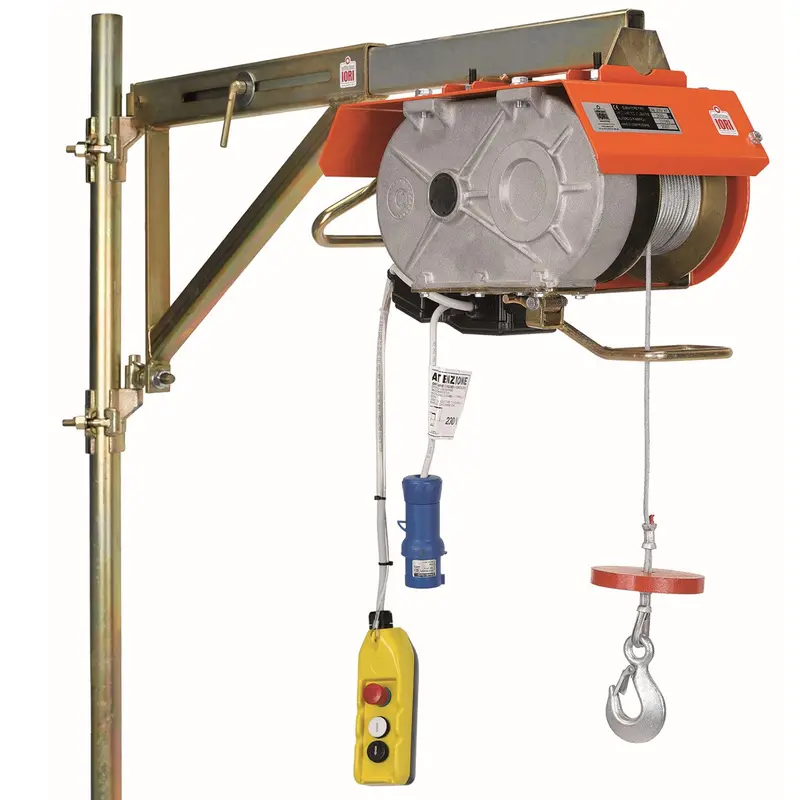 110V Electric Hoist 200Kg Capacity, 35M Cable With Support Arm And Bracket 1