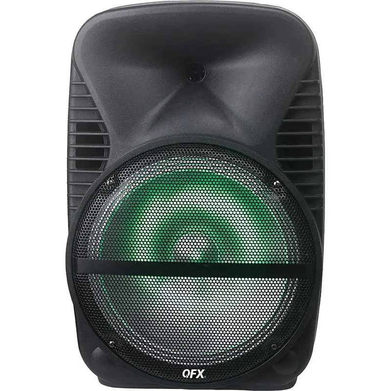 12" Portable Battery Powered Pa Speaker With Usb/Sd/Fm/Bluetooth 1