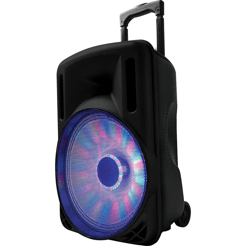 12" Portable Bluetooth® Dj Speaker, Black 1