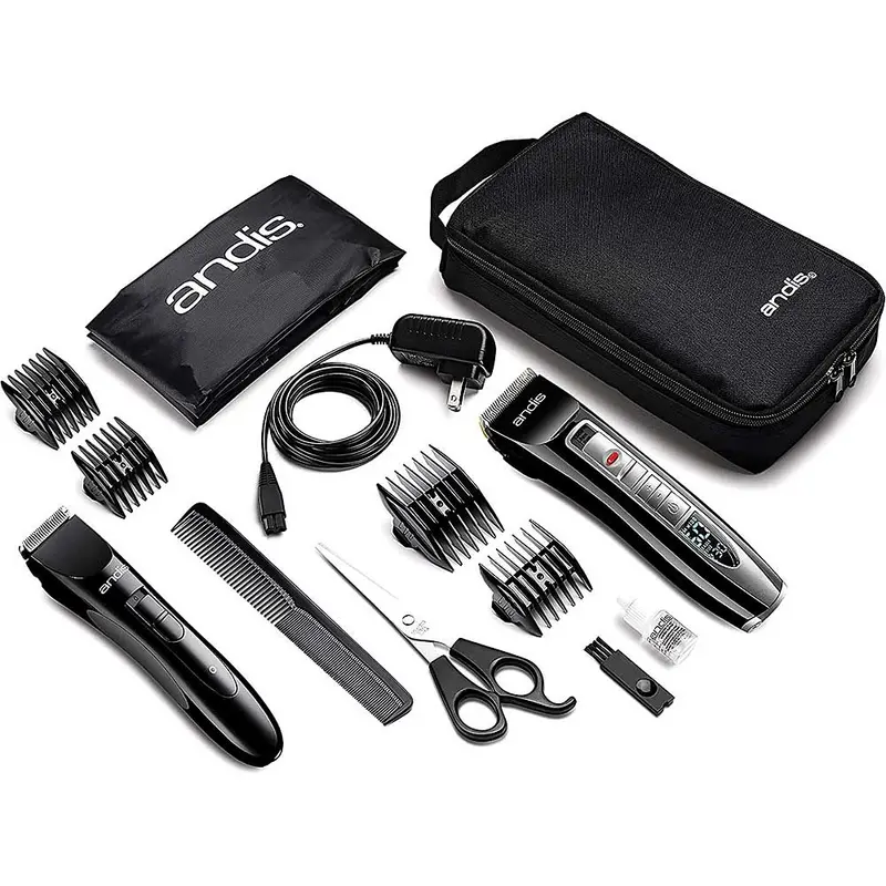13Pc Select Cut 5-Speed Combo Home Haircutting Kit, Black 1