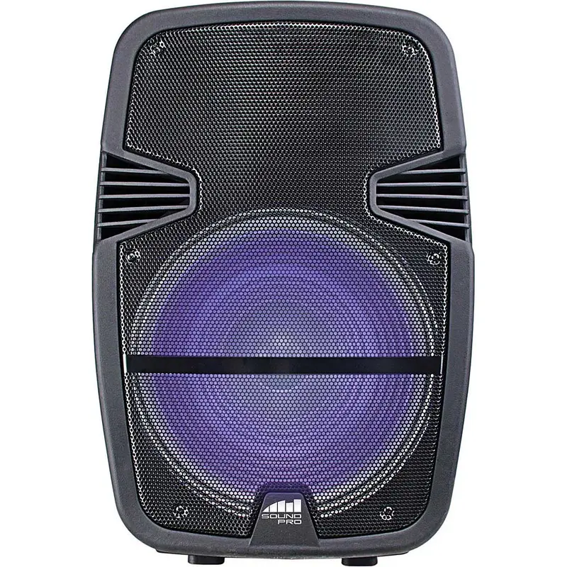 15″ Portable Bluetooth® Party Speaker With Disco Light 1