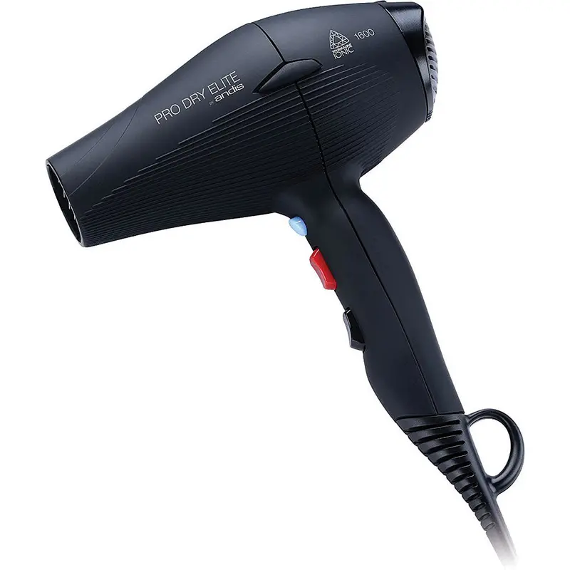 1600W Professional Pro Elitetourmaline Soft Grip Ionic Dc Motor Dryer, Black 1