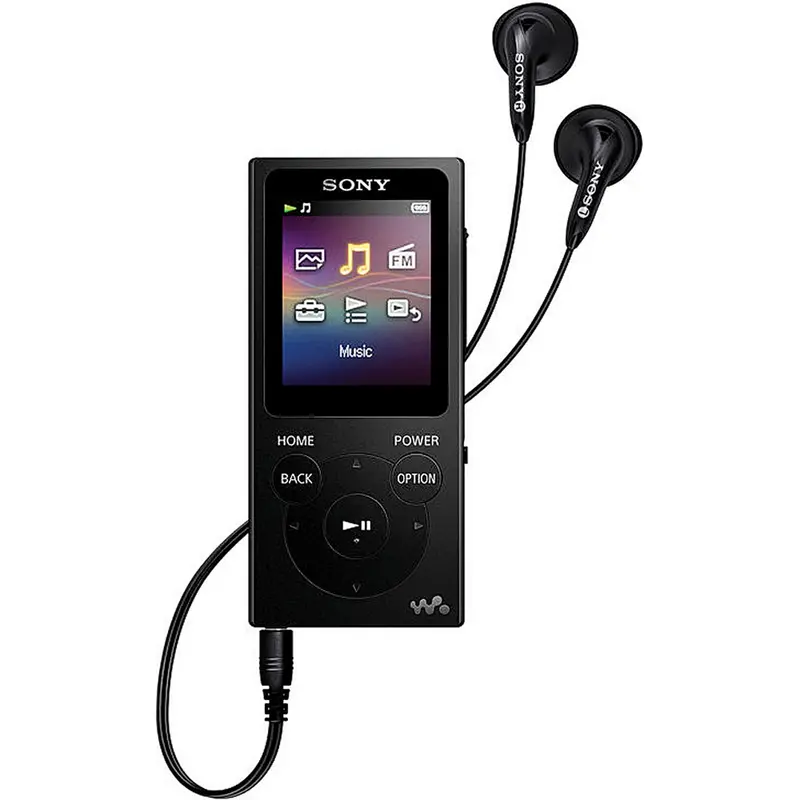 16Gb Nw-E395 Series Walkman Digital Music Player, Black 1