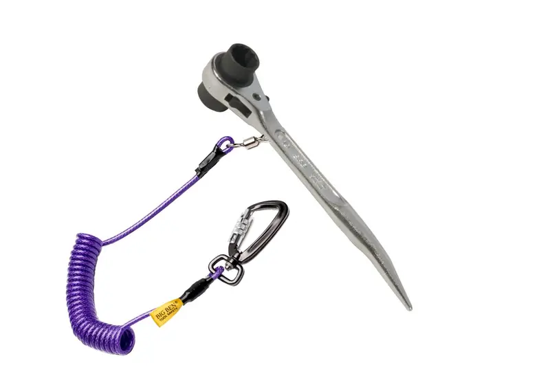 19/21Mm Steel Box Short Podger Ratchet With Tool Tether 1