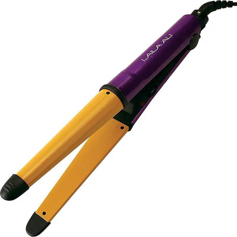 2-In-1 Ceramic Styler, Purple And Gold 1