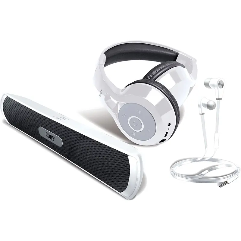 3-In-1 Bluetooth® Combo Pack, White 1