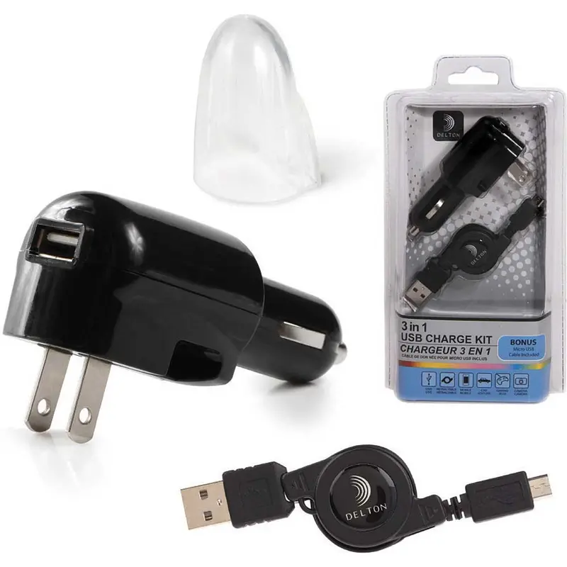 3 In 1 Charging Kit Micro Usb 1