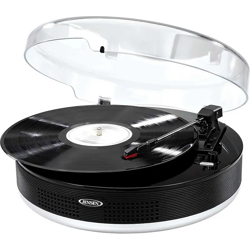 3-Speed Stereo Turntable With Bluetooth 1