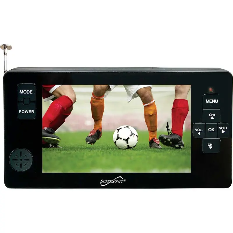 4.3” Portable Digital Tv With Usb & Micro Sd Inputs 1