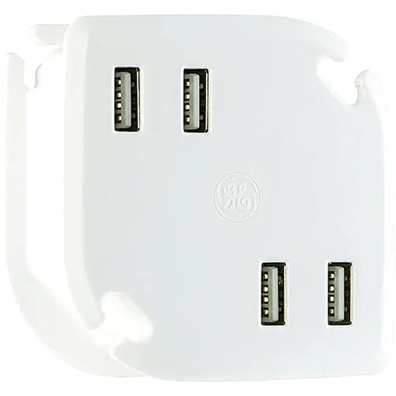 4.4-Amp 4-Port Wrap-N-Charge(Tm) Usb Wall Charger 1