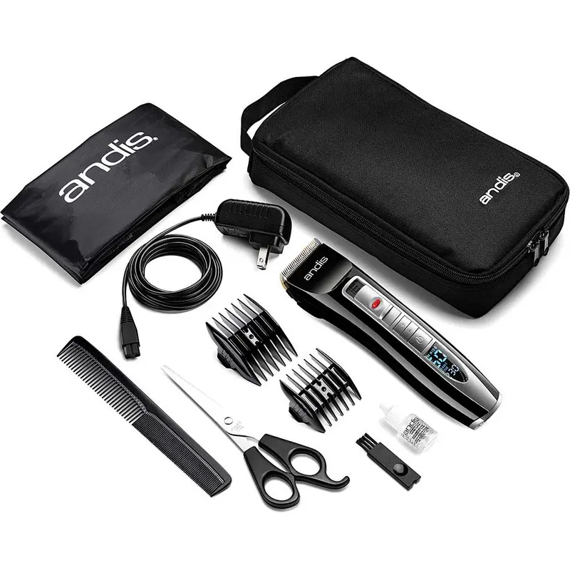 5-Speed Adjustable Blade Cord/Cordless Clipper Kit, 10Pc 1