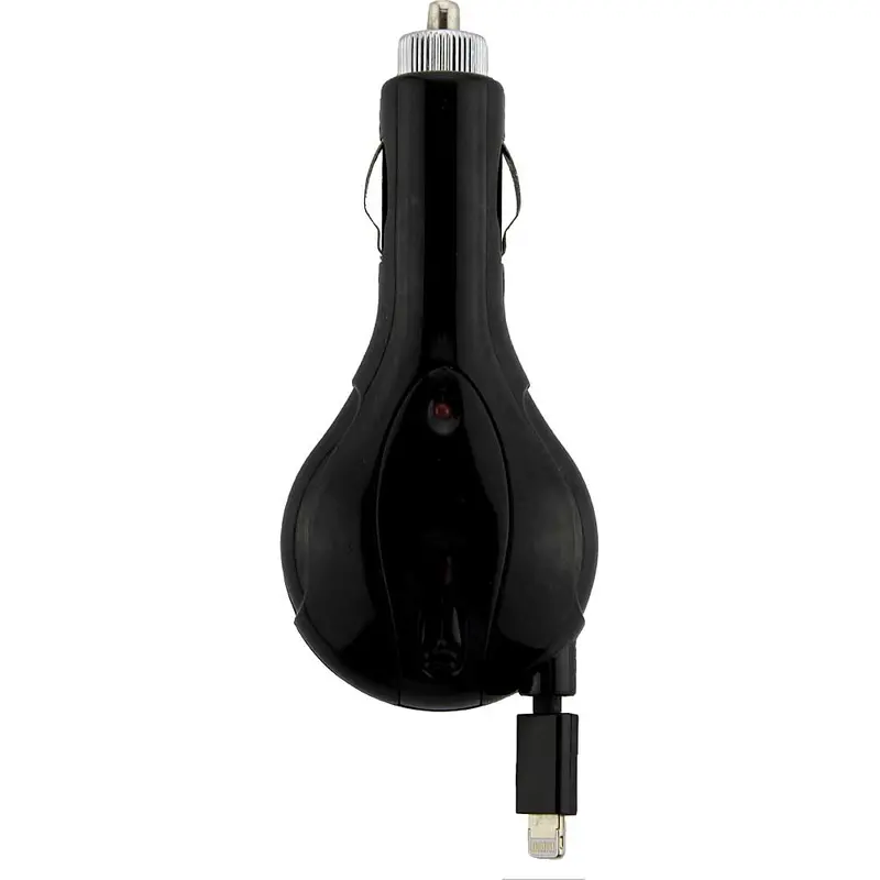 505Ip5 Retractable Car Charger For Iphone 5/5S/5C 1