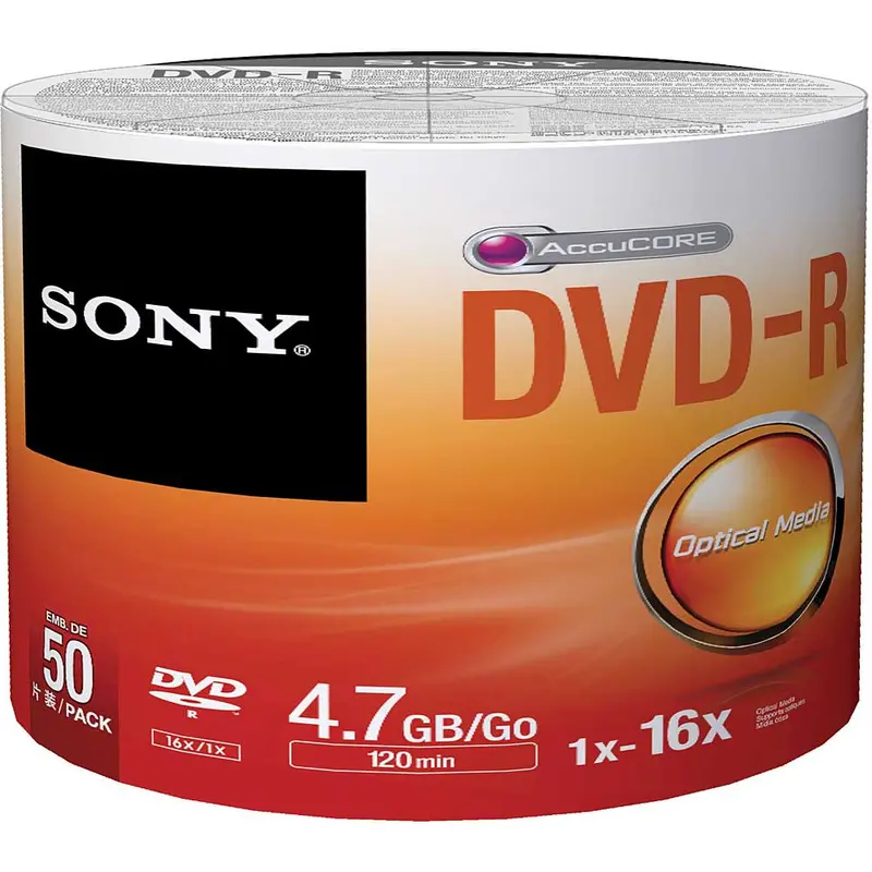 50Dmr47sbr Dvd-R Discs, 50-Pack 1