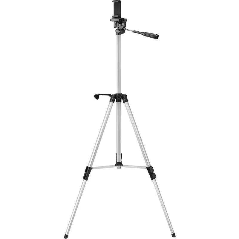 55” Professional Tripod With Universal Smartphone Holder 1