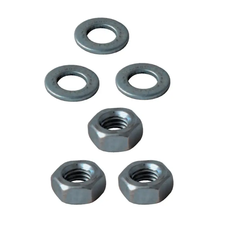 7/16" (21Mm) Scaffold Fitting Nuts & Washers - 100 Pack 1