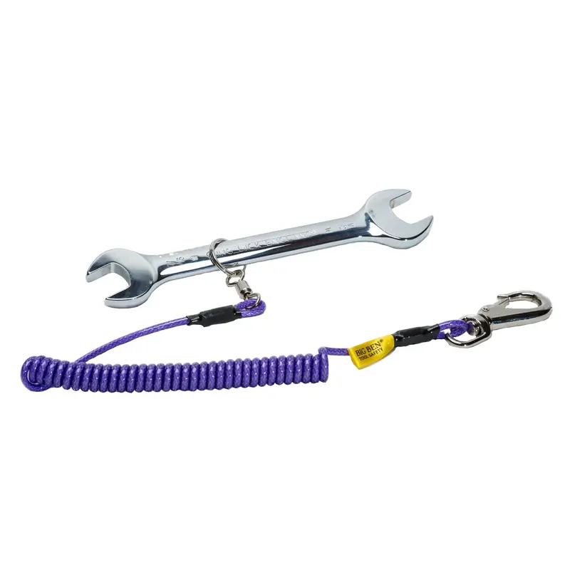 7/16” X 1/2" Flat Open Ended Spanner With Tether 1