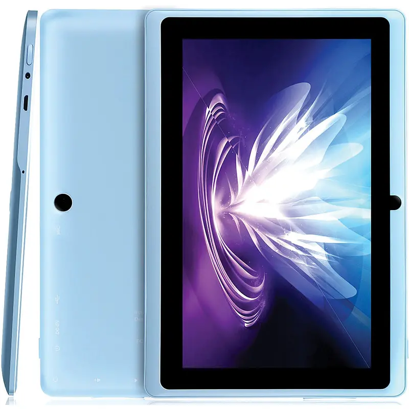 7'' Quad Core Android Tablet, Blue 1