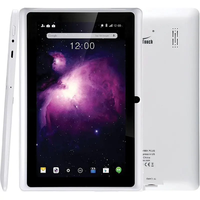 7'' Quad Core Android Tablet, White 1