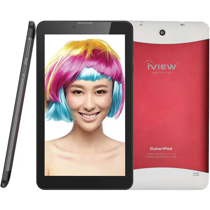797Tpcrd 8Gb 7" Touchscreen Tablet, Red 1