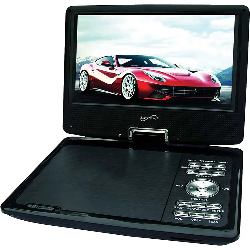 9” Dvd Player With Tv Tuner 1