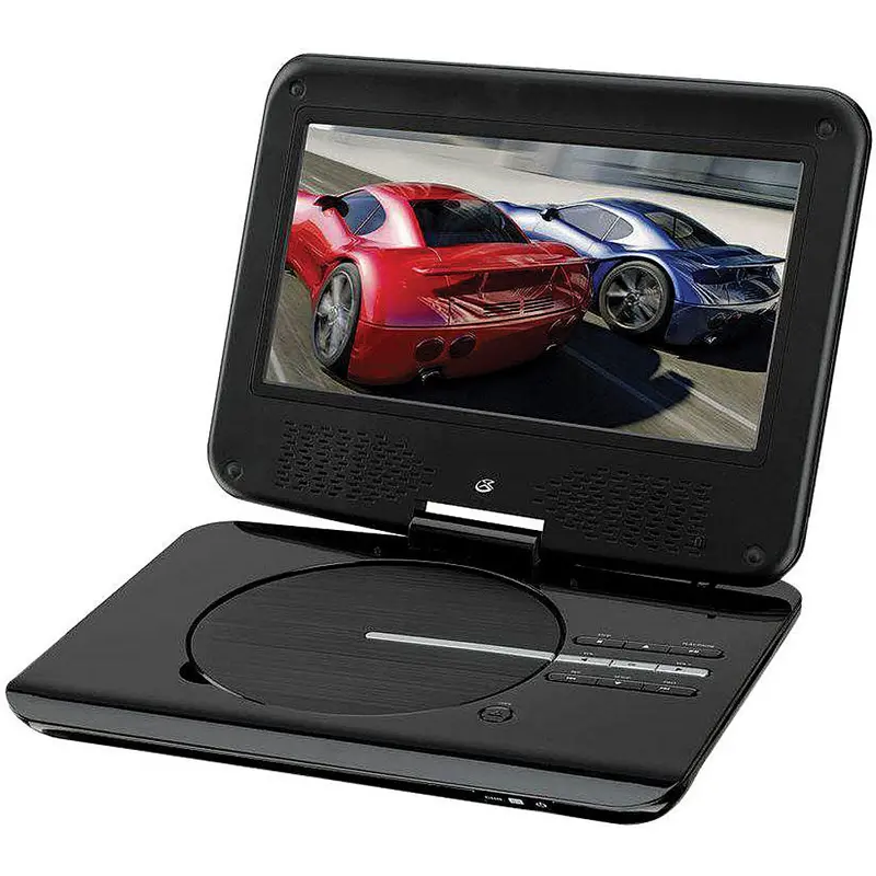 9" Swivel Screen Lcd Portable Dvd Player 1