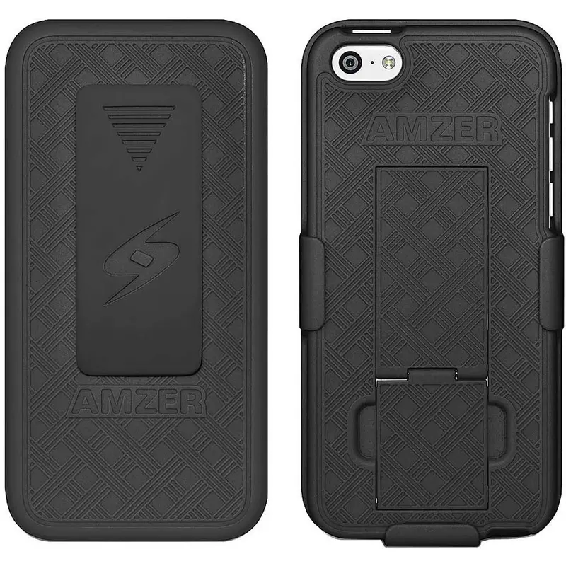 96643 Shellster W/Kickstand For Iphone 5C, Black 1