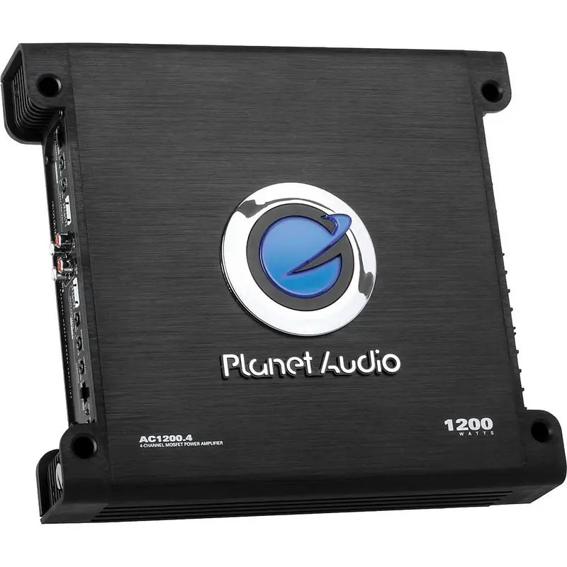 Ac12004 1200W Anarchy Series 4-Channel Class A/B Power Amplifier 1