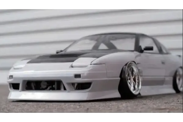 Addiction Rc Nissan 180Sx D-Max 1/10 Clear Drift Body 1