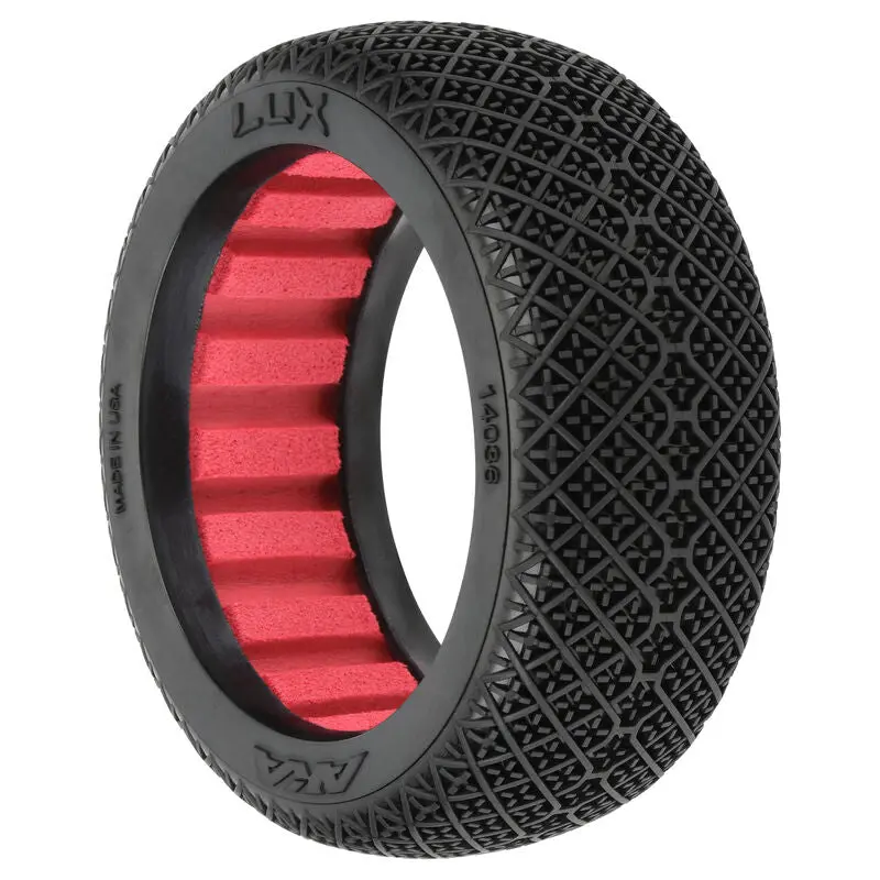 Aka 1/8 Lux Clay Front/Rear Off-Road Buggy Tires (2) 1