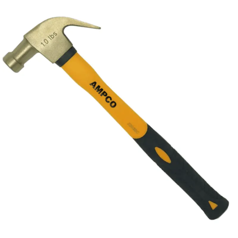 Aluminium Bronze Non Sparking Claw Hammer - 500G 1
