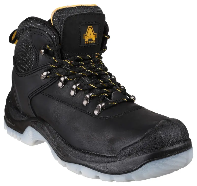 Ambler Fs199 Safety Hiker Boot, Black 1