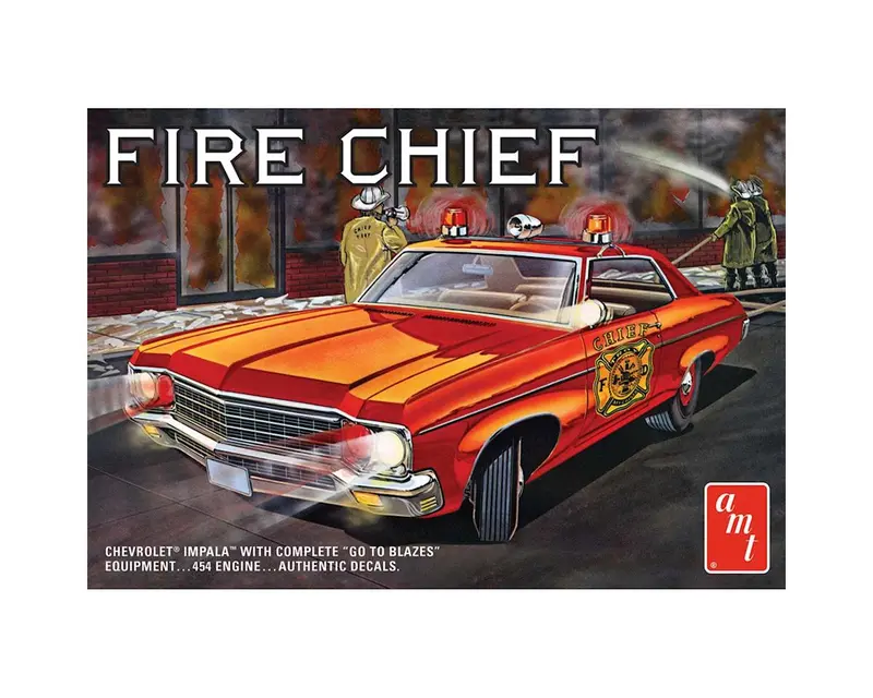 Amt 1/25 1970 Chevy Impala, Fire Chief 1