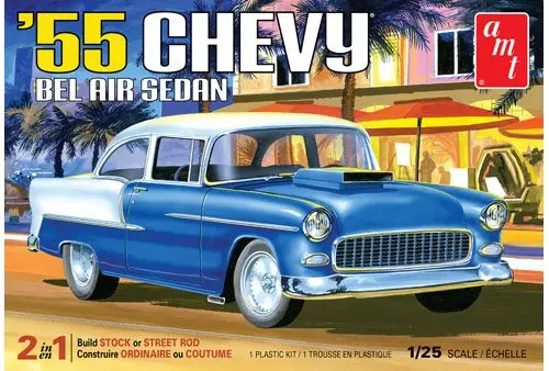 Amt '55 Chevy Bel Air Sedan 1