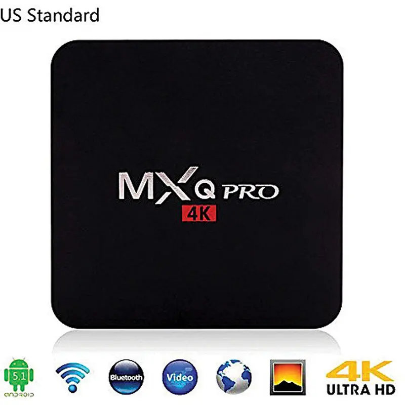 Android Tv Box, Android 6.0 Smart Tv Box Amlogic S905x Quad-Core 64 Bits 1G/8G True 4K Hd Playing 1