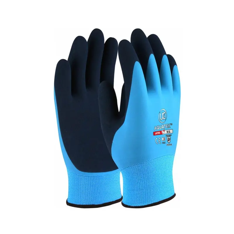 Aquatek Water Resistant Latex/Foam Coated Gloves 1