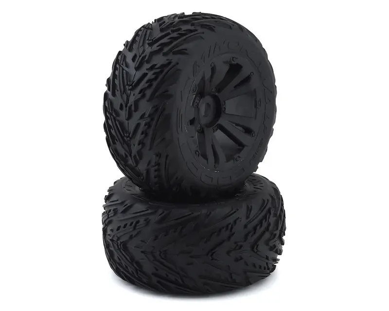Arrma 4S Blx Minokawa Lp Pre-Mounted 3.8" Monster Truck Tire (2) 1