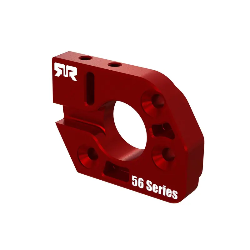 Arrma 56 Series Red Aluminum Motor Plate/Slide 1