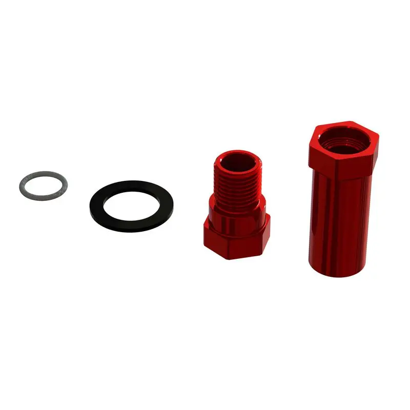 Arrma Blx/Roller Aluminum Servo Saver Hub Set (Red) 1