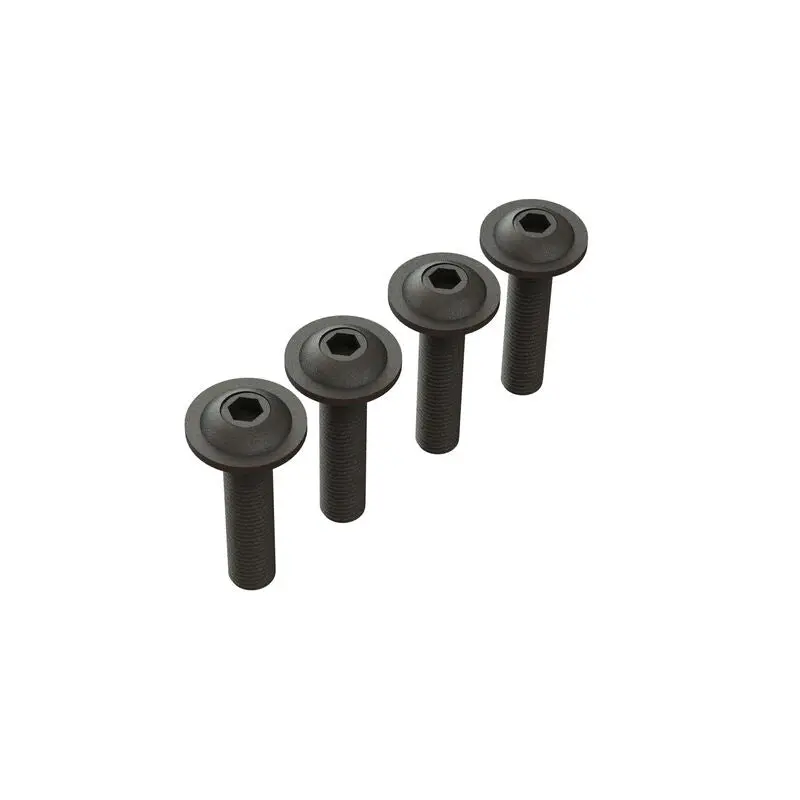 Arrma Button Head Screw Flanged M4x18mm (4) 1