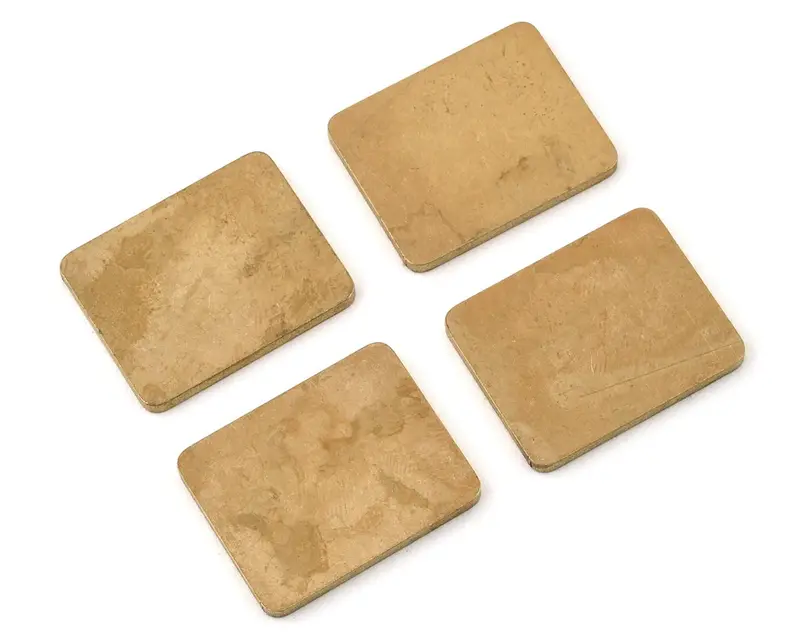 Arrma Infraction 6S Blx Front Bumper Brass Ballast Weights (8.5G/Pc) (4) 1