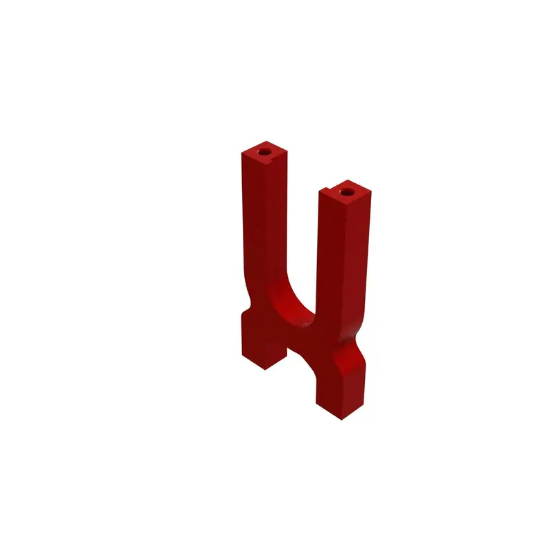 Arrma Limitless V2 Aluminum Center Diff Holder Red 1